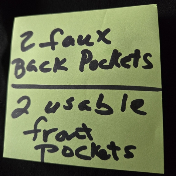 Slim-sation Women's 18 Black Pullon Capris Lattice Side Split Hem Stretch - Picture 3 of 10